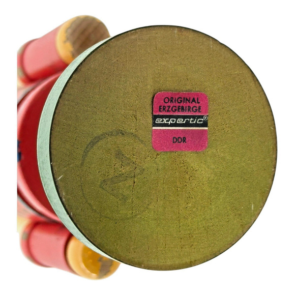 VTG Erzgebirge Expertic Nutcracker 9.5” DDR German Wooden Soldier Missing Sword - Picture 2 of 13